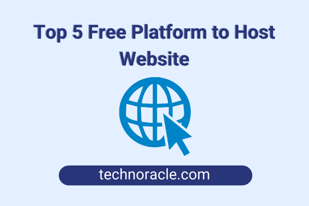 Free Platform to Host Website