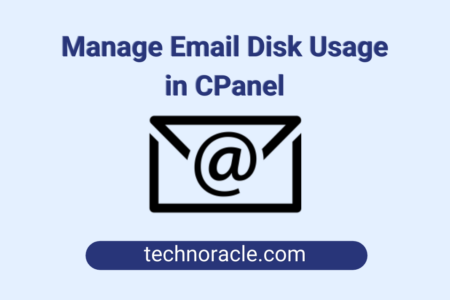 Manage Email Disk Usage in CPanel