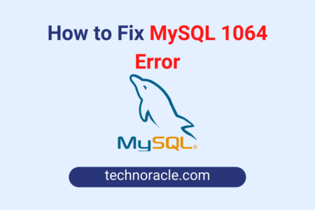 fix MySQL 1064 Error