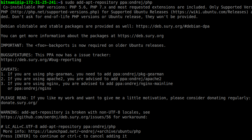 Install PHP 8.0 on Ubuntu