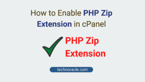 Enable PHP Zip Extension