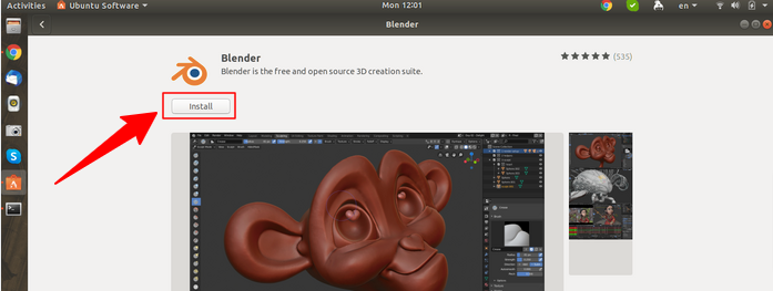 blender ubuntu 20.04