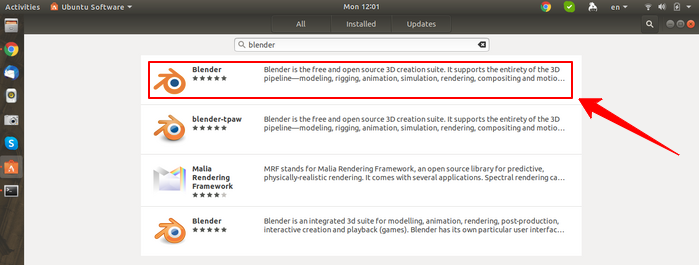 install blender ubuntu