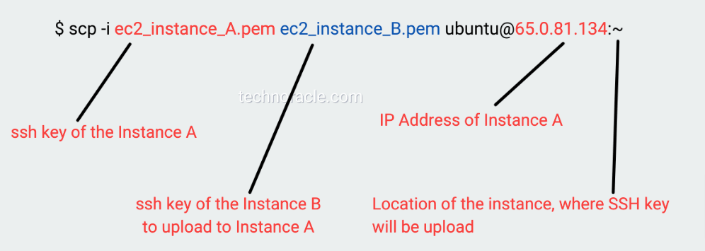 Copy Files between EC2 Instances
