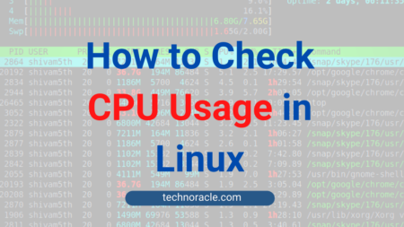 How to Check CPU Usage in Linux