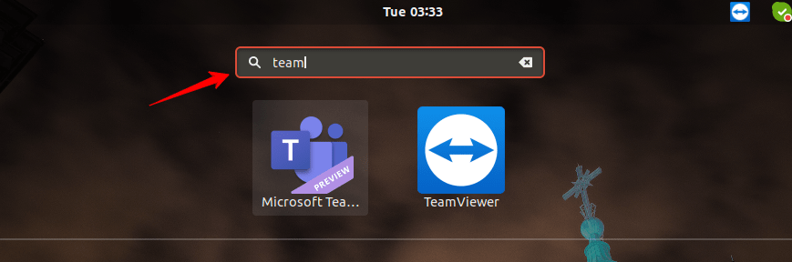 ubuntu start teamviewer from command line