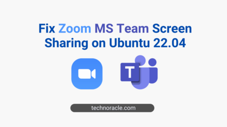 Fix Zoom Screen Sharing on Ubuntu 22