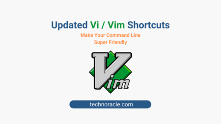 VI Keyboard Shortcuts