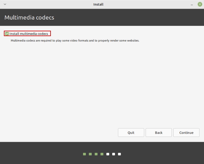 linux mint multimedia codec install