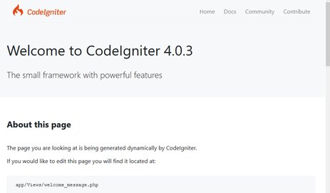 install CodeIgniter on Ubuntu 20.04