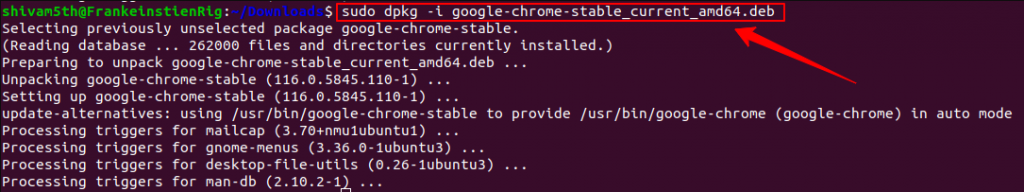 Install Google Chrome on Ubuntu 22